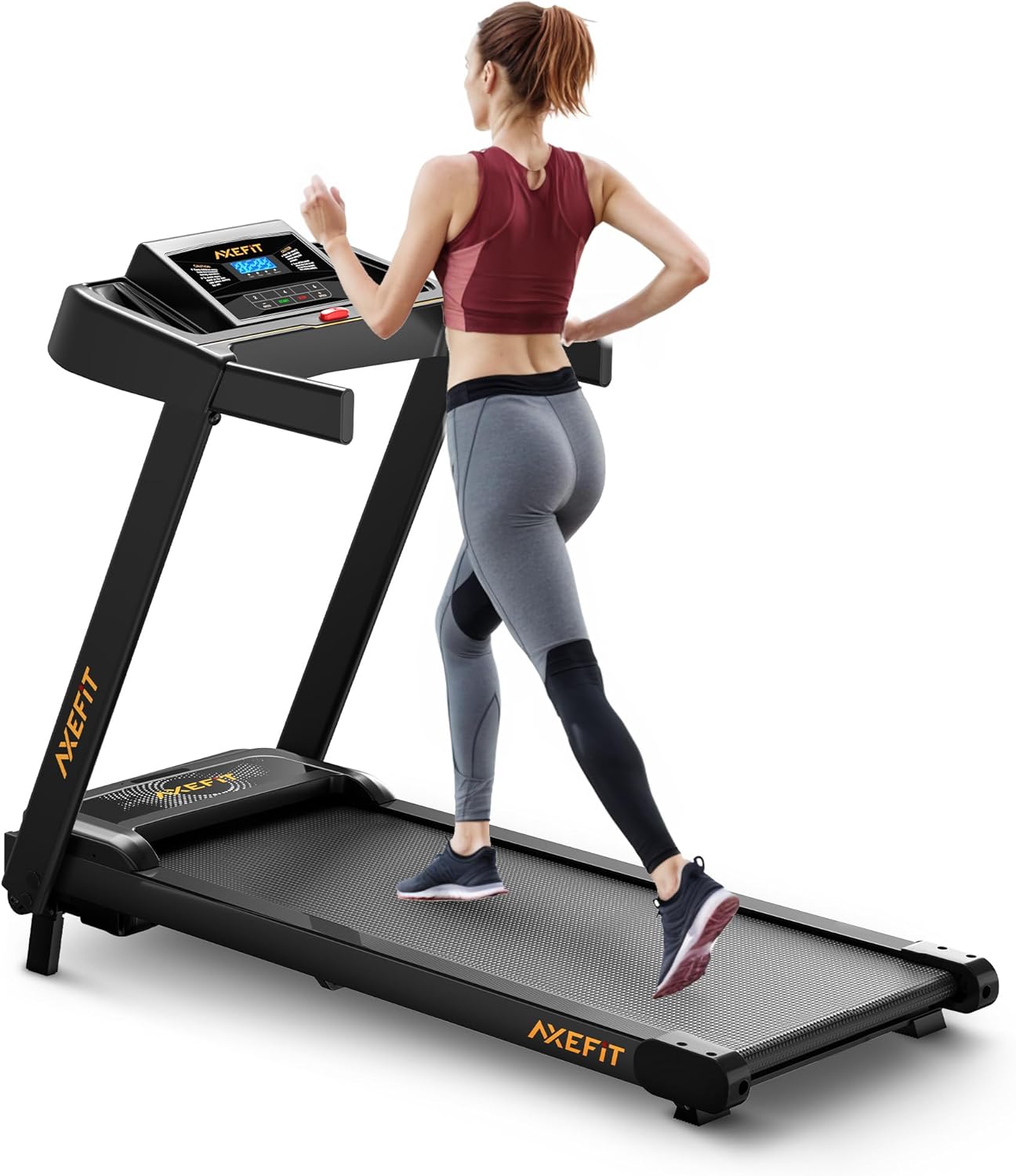 2.5 HP Portable Treadmill with Inclined Walking Pad, Panel and Remote, 4-in-1 Walking Treadmill, 265 lb Capacity wourant
