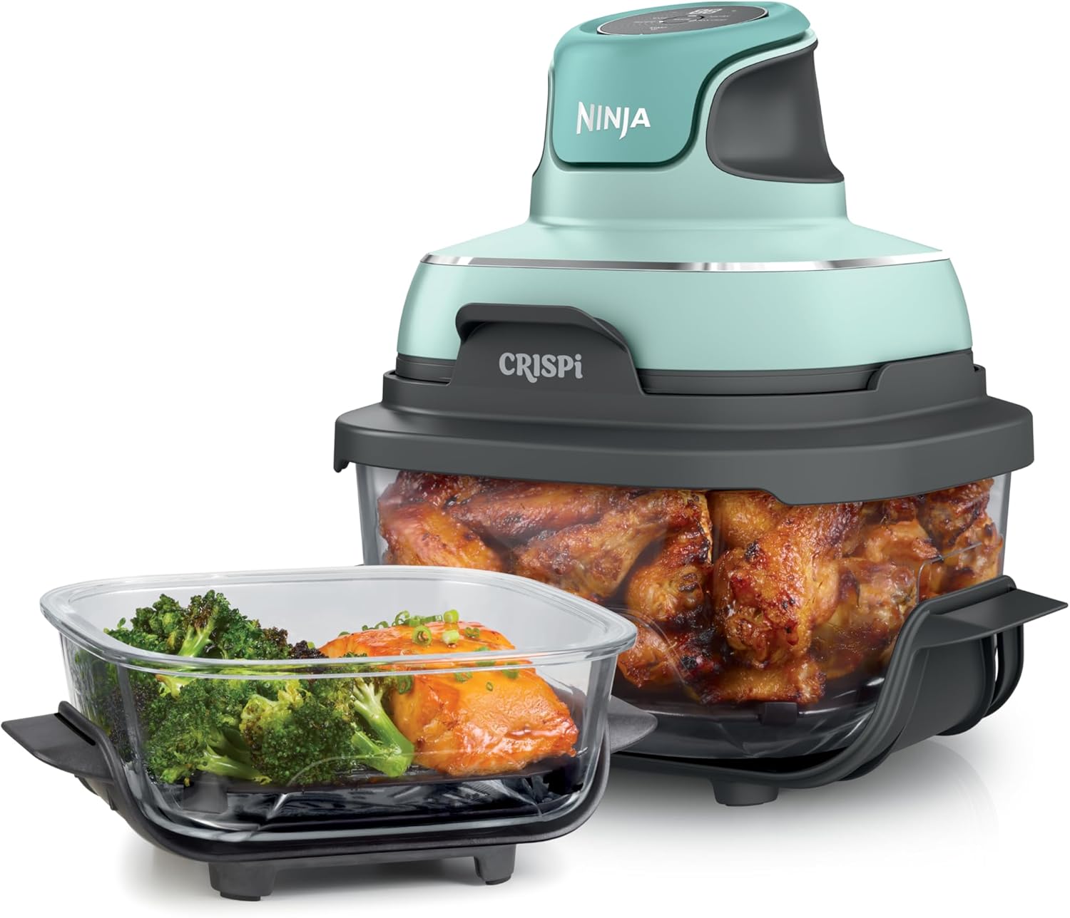 Ninja Crispi 4-in-1 Portable Glass Air Fryer Cooking System wourant