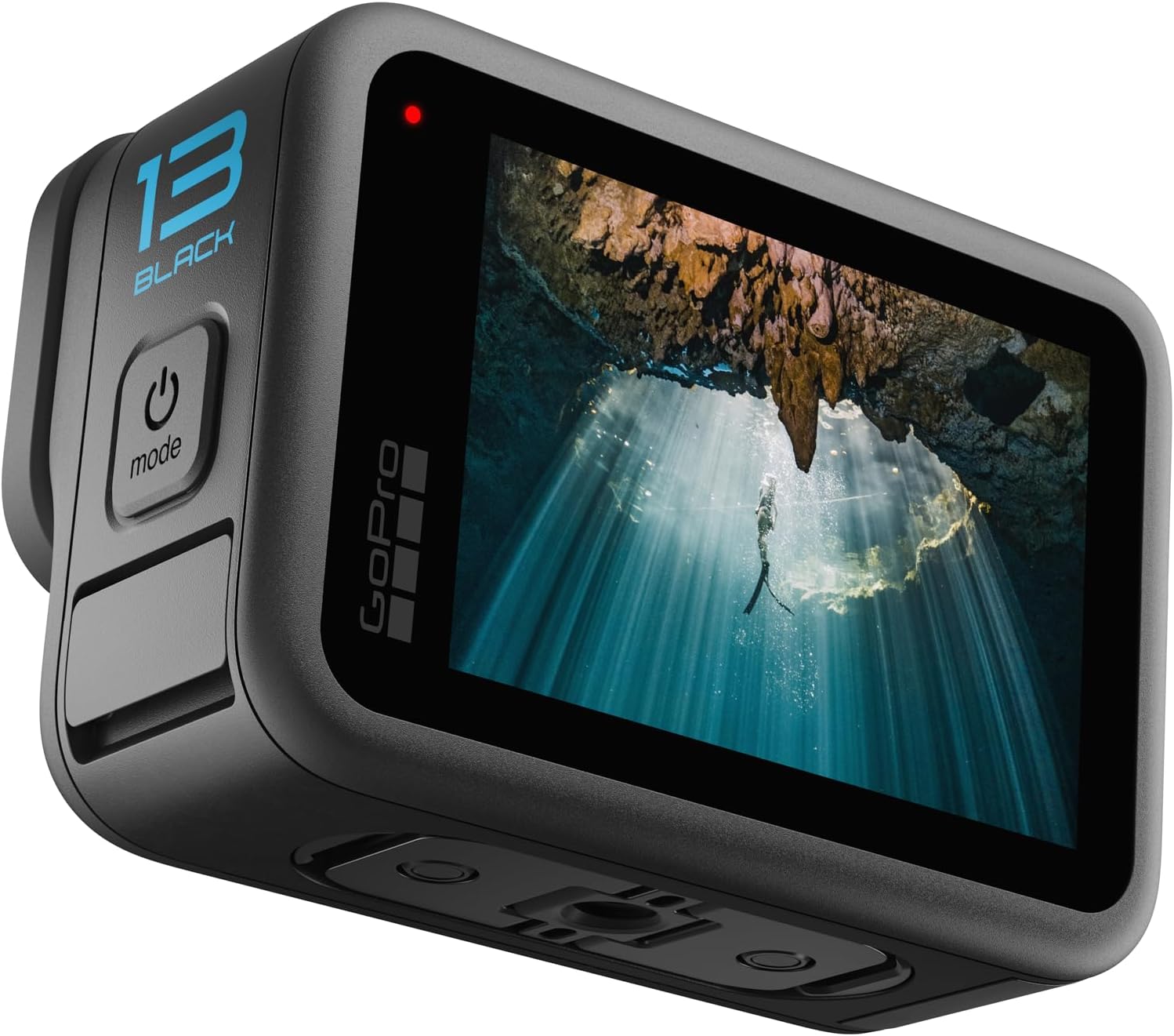 Black - Waterproof Action Camera with 5.3K60 Video, 27MP Photo + Compatability with HB-Series Lenses wourant