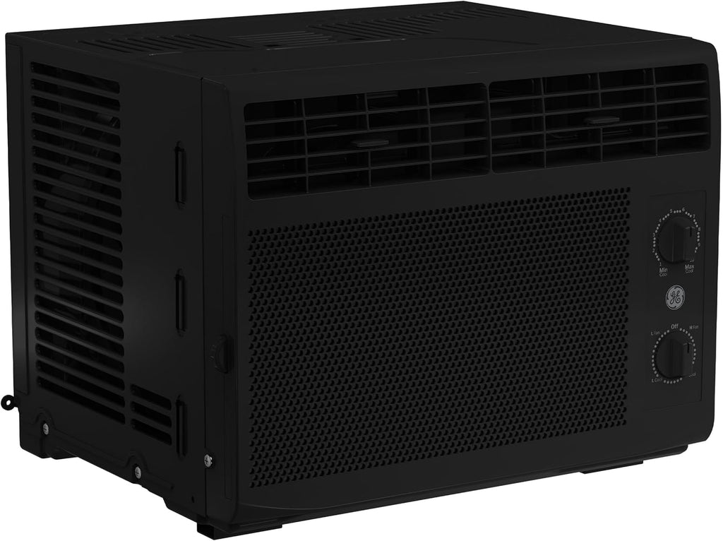 GE Window Air Conditioner Unit, 6,000 BTU for Small Rooms up to 250 sq ft. with Adjustable Fan and Cooling Settings, Perfect for Small Bedroom or Living Room, Easy Install Kit Included, White wourant