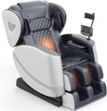2025 Massage Chair Full Body, Zero Gravity Massage Chair with 10 Fix Rollers, Heating, Foot Massage, Auto Modes, Bluetooth Speaker, Touch Screen Controller (Brown Premium) wourant