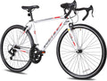 WEIZE Road Bike, 700C Wheel City Commuter Bicycle, Shimano 14 Speed Drop Bar, Racing Adult Bike with Caliper Brakes, High-Carbon Steel Hybrid Bikes wourant