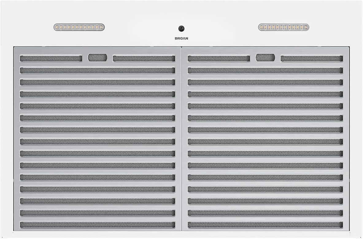 Broan-NuTone Three-Speed Glacier Undercabinet Range Hood with LED Light, ADA Compliant wourant