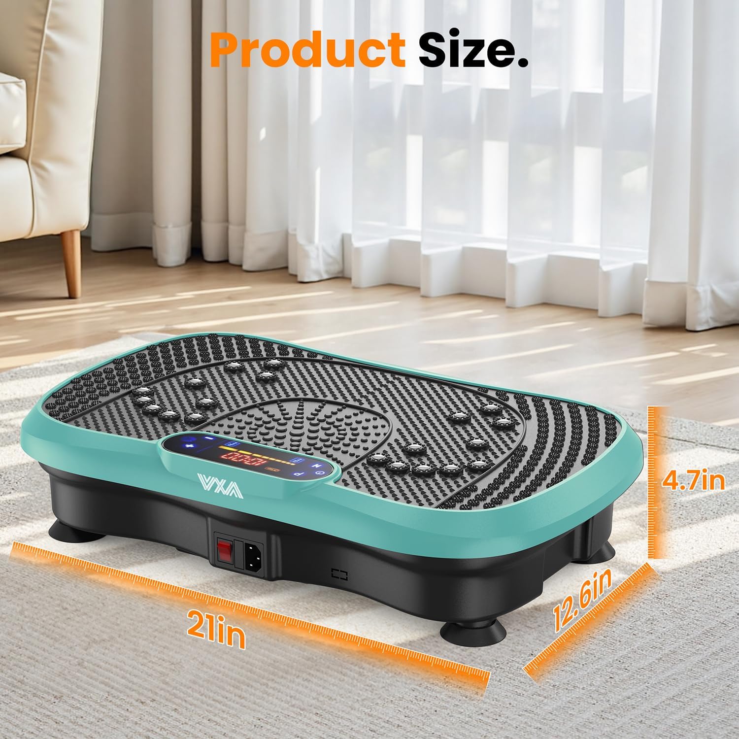 AXV Vibration Plate Fitness Platform Trainer Suitable for men and women to lose weight and burn fat at the gym wourant