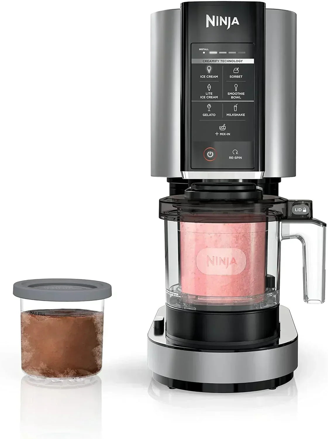 Ninja NC301 CREAMi Ice Cream Maker for Gelato Mix-ins Milkshakes Sorbet Smoothie Bowls More wourant