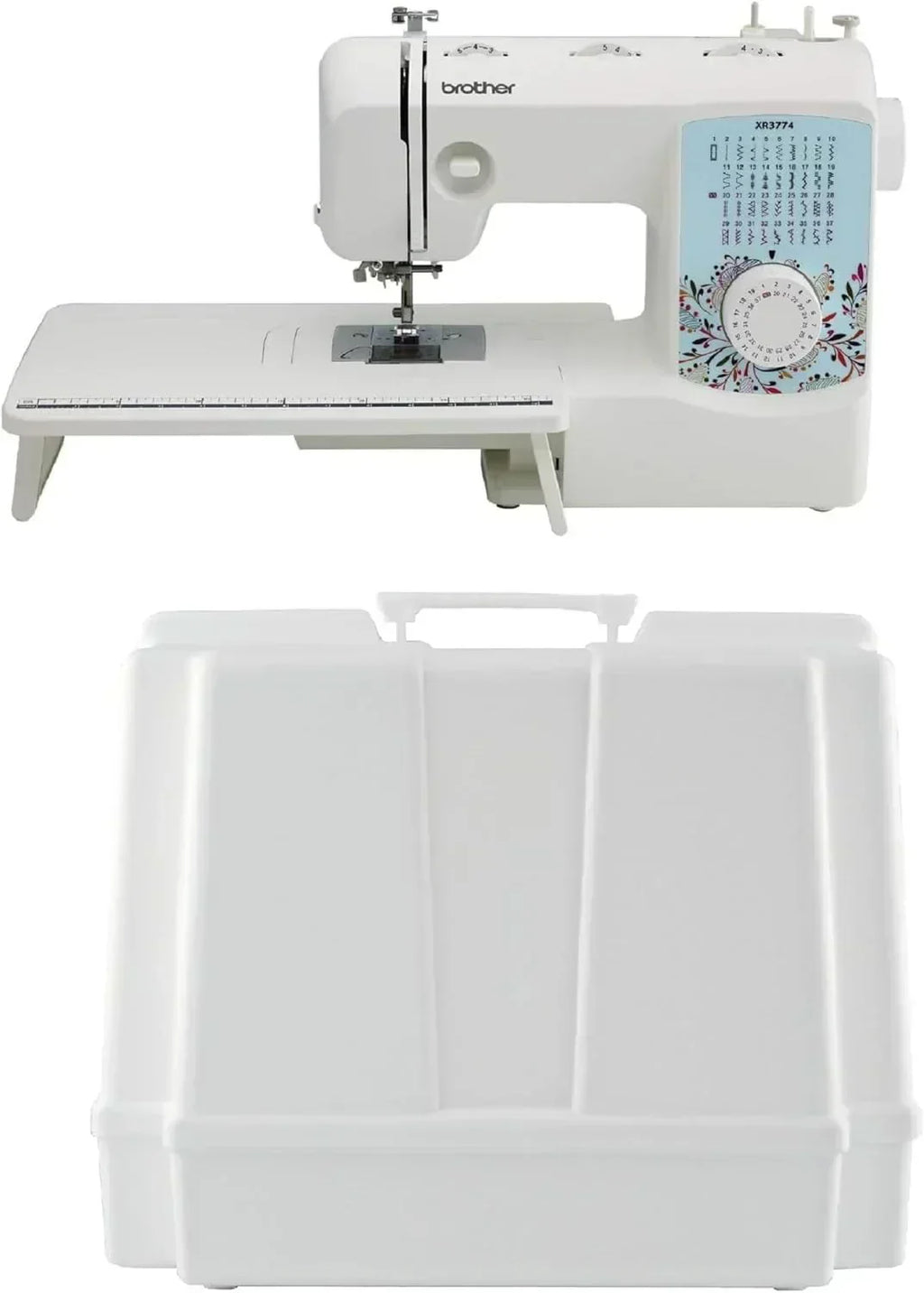 Sewing and Quilting Machine XR3774 37 Built-in Stitches Includes 8 Sewing Feet wourant