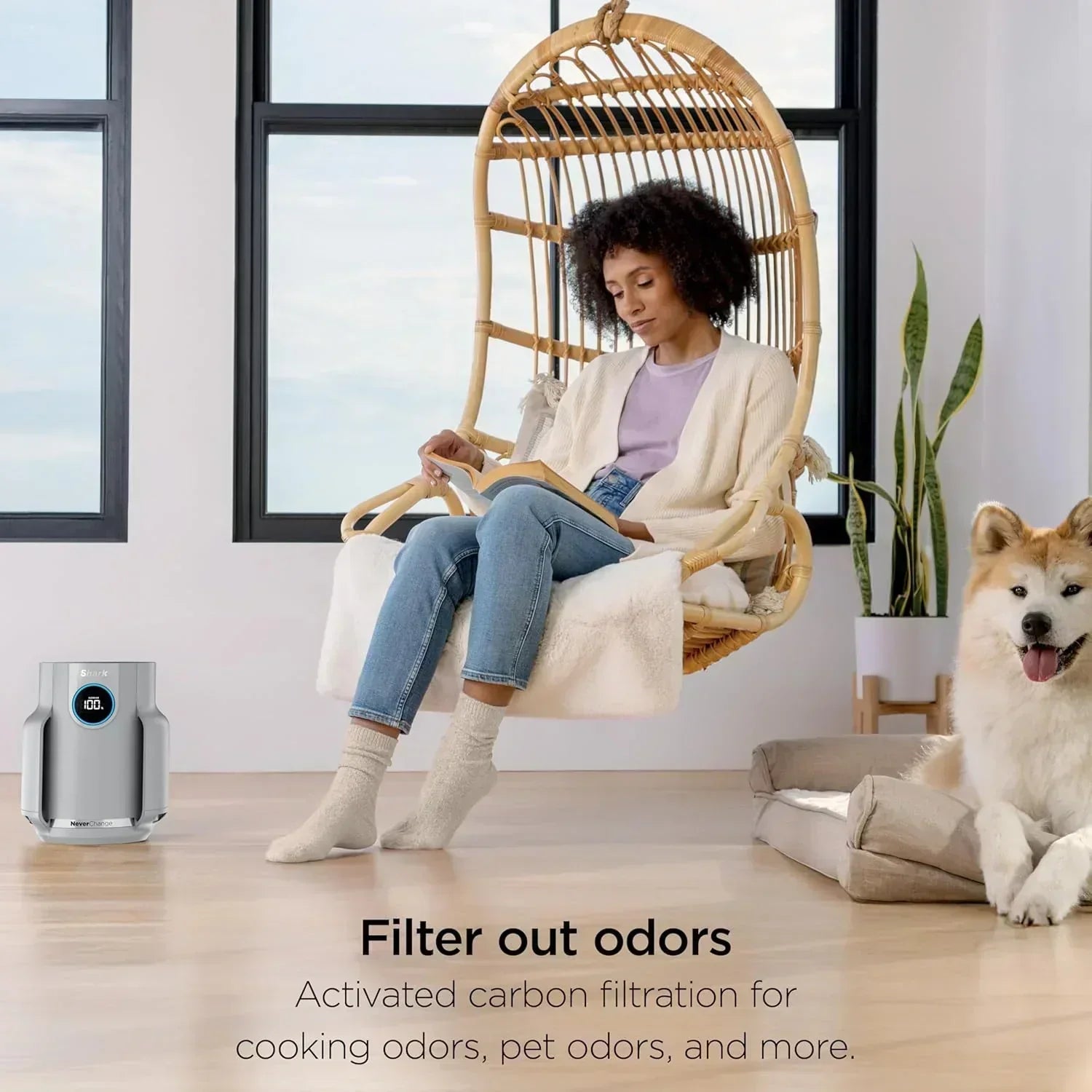 Air Purifier Compact Pro with Long-lasting HEPA Exceeding Filtration For Pet Dander Dust Smoke wourant