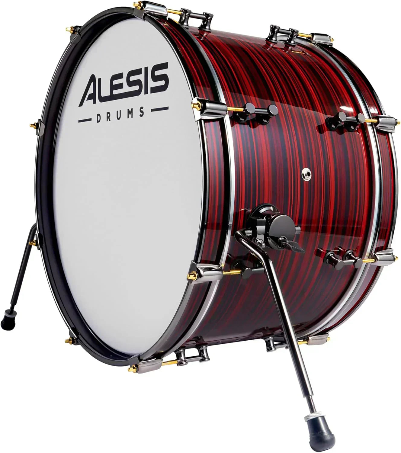 Alison Strata Prime Electronic Drum Set with Touch Screen Dual Area Grid Head wourant