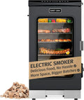 EAST OAK 30" Outdoor Electric Smoker Built-in meat probe smokes up to 6 times longer wourant