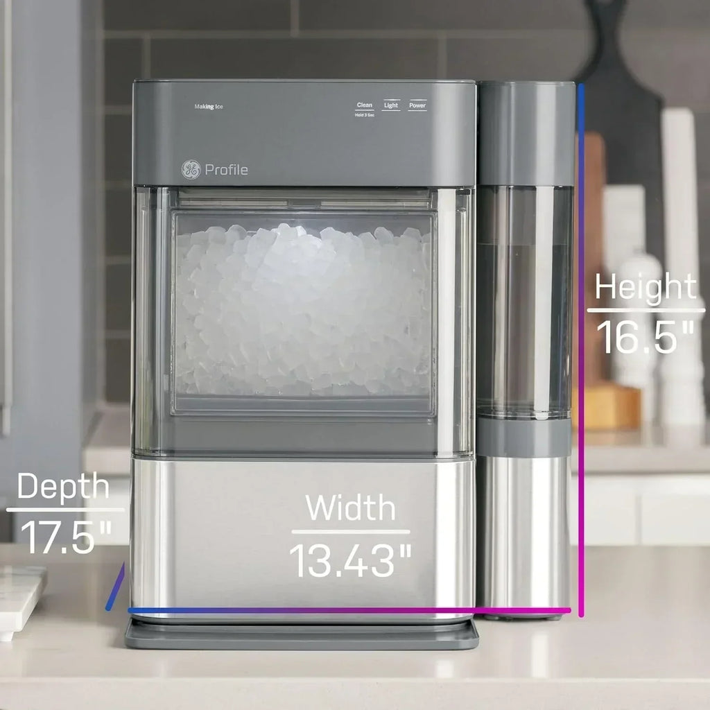 GE Profile Opal 2.0 with 0.75 Gallon Tank Chewable Crunchable Countertop Nugget Ice Maker wourant