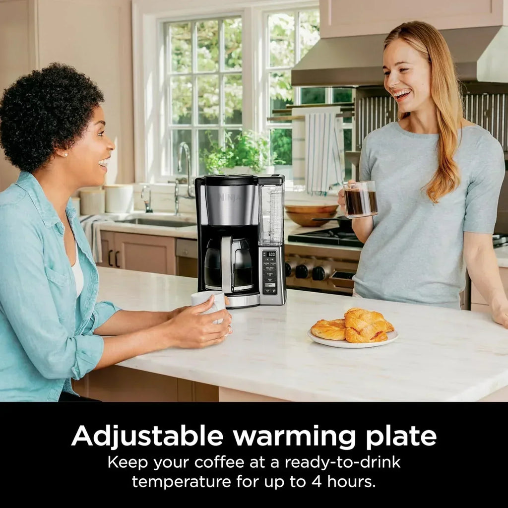 Programmable Coffee Brewer with 2 Brew Styles Adjustable Warm Plate and Delay Brew wourant