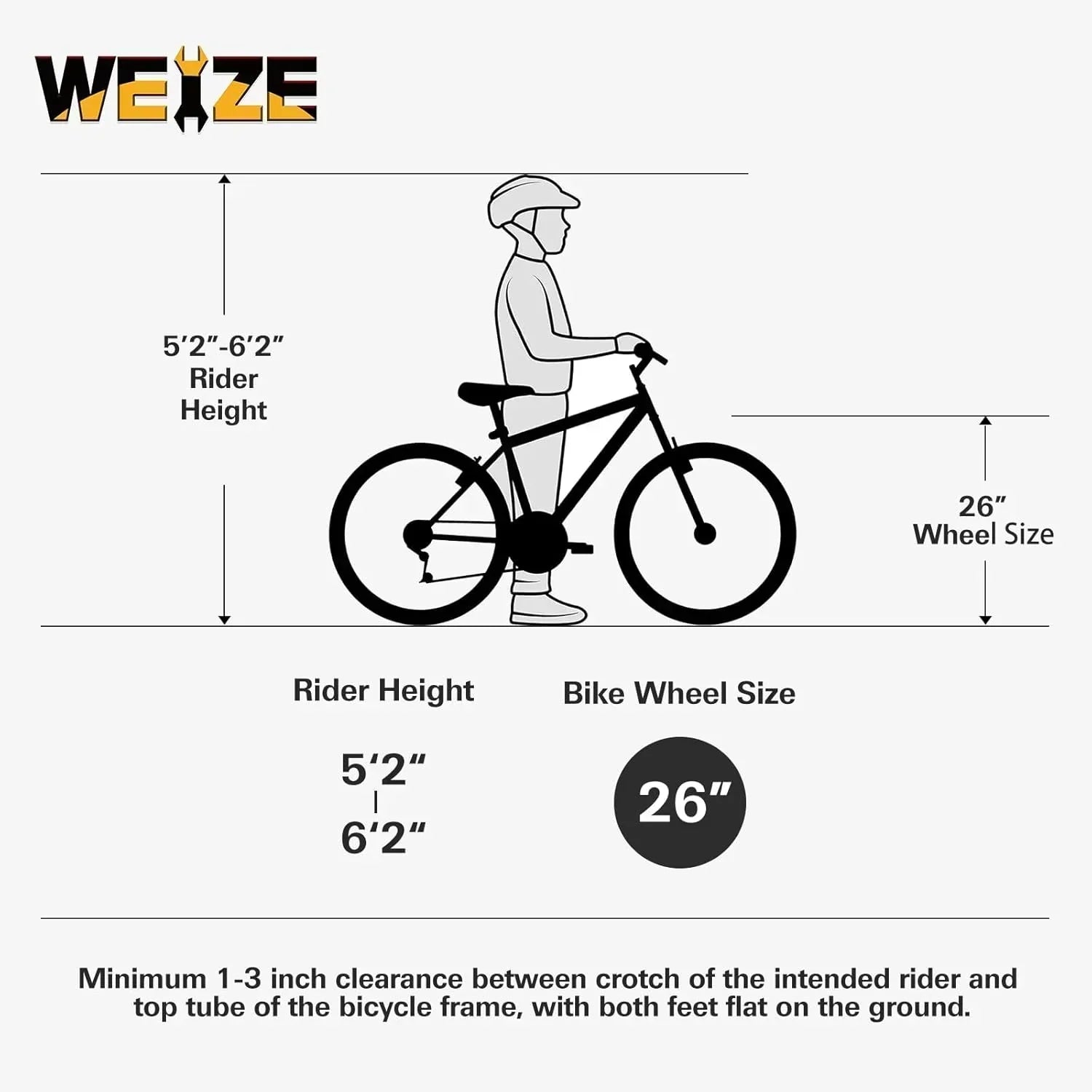 WEIZE Mountain Bike 26 27.5 inch Outdoor Hybrid Bikes 18-Speed High-Carbon Steel Full Suspension wourant