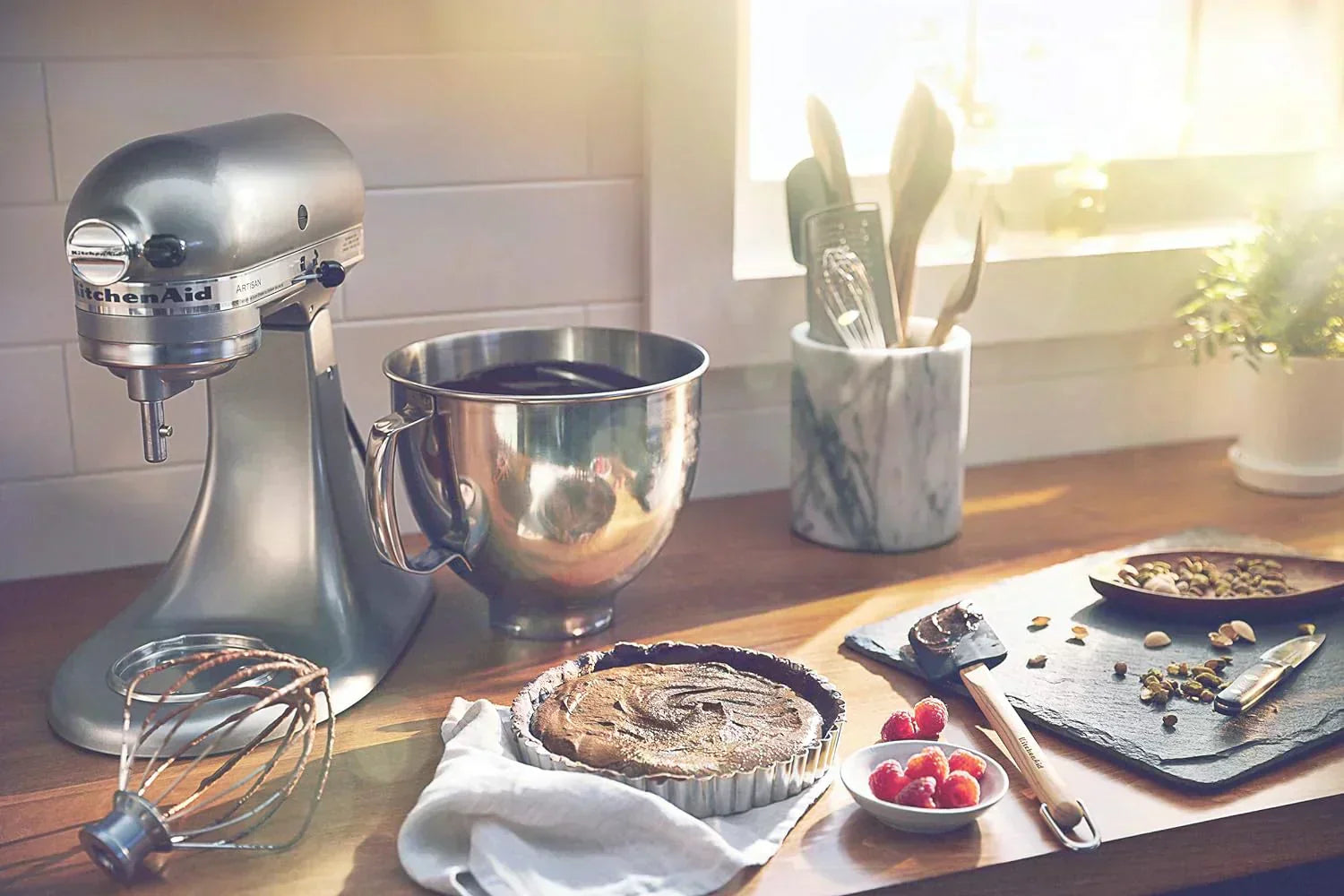 KitchenAid Artisan 5-Quart Tilt-Head Stand Mixer with Pour Flap wourant