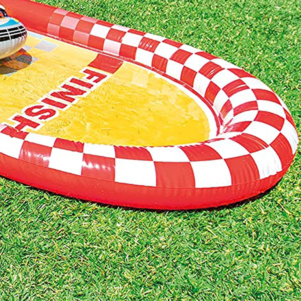Intex 96" x 78" x 28" Inflatable Jungle Adventure Play Center Spray Kiddie Pool Water Slide wourant