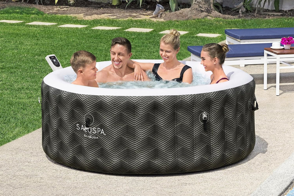Bestway SaluSpa Miami EnergySense AirJet Inflatable Hot Tub Spa 71" x 26" Portable Hot Tub wourant
