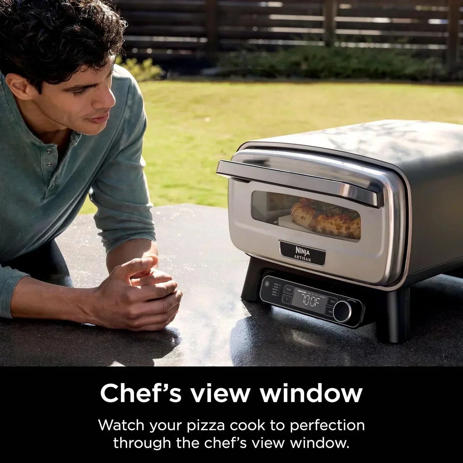 Ninja Artisan Outdoor Pizza Oven 12-inch 3-minute Pizza Neapolitan Thin Crust New York Chicago wourant