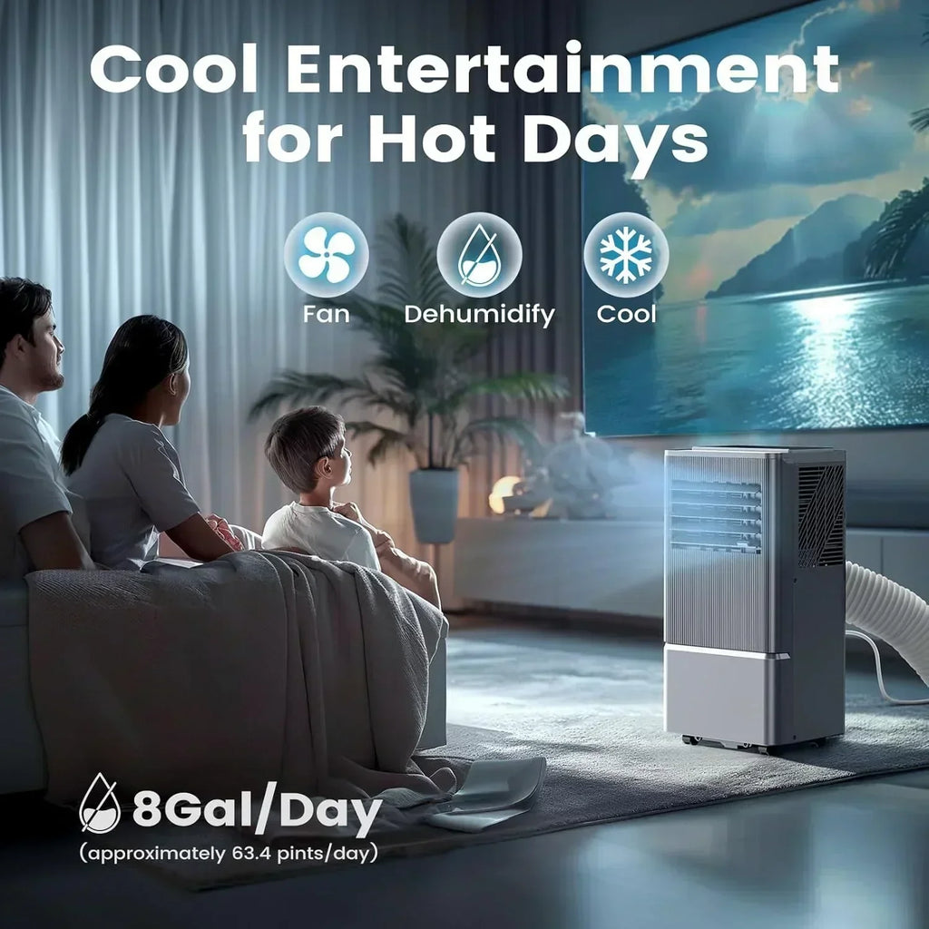Air Choice Portable Air Conditioner 10000 BTU Air Conditioner Portable for Room Up to 450 Sq.Ft wourant