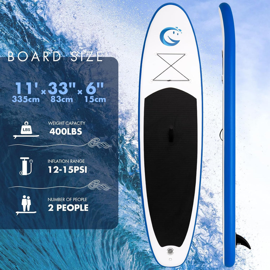 FunWater Stand Up Paddle Board Ultralight Inflatable Paddle Board with SUP Accessories wourant