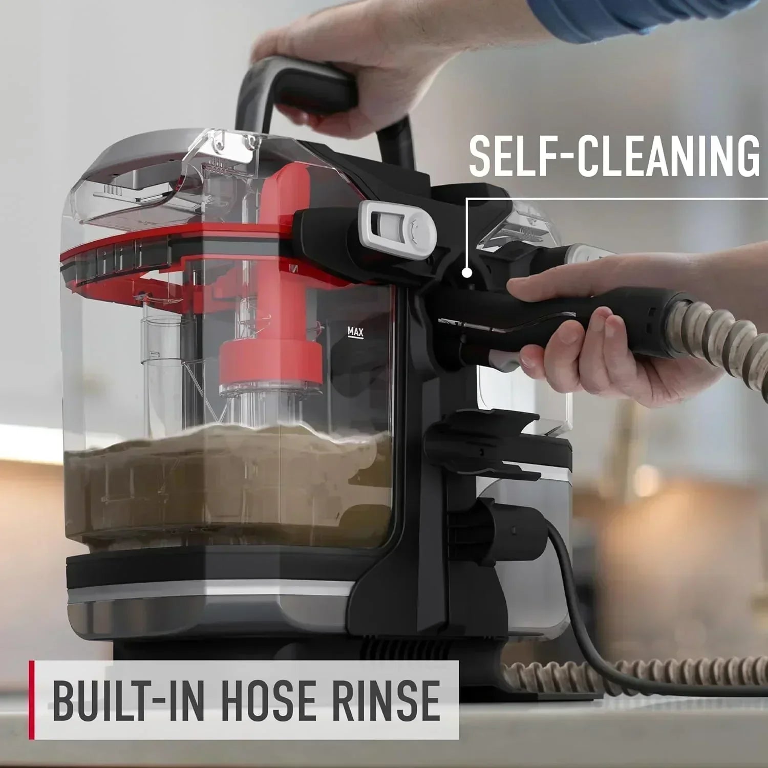 Hoover CleanSlate Plus Portable Carpet Upholstery Spot Cleaner with Powerful Suction wourant