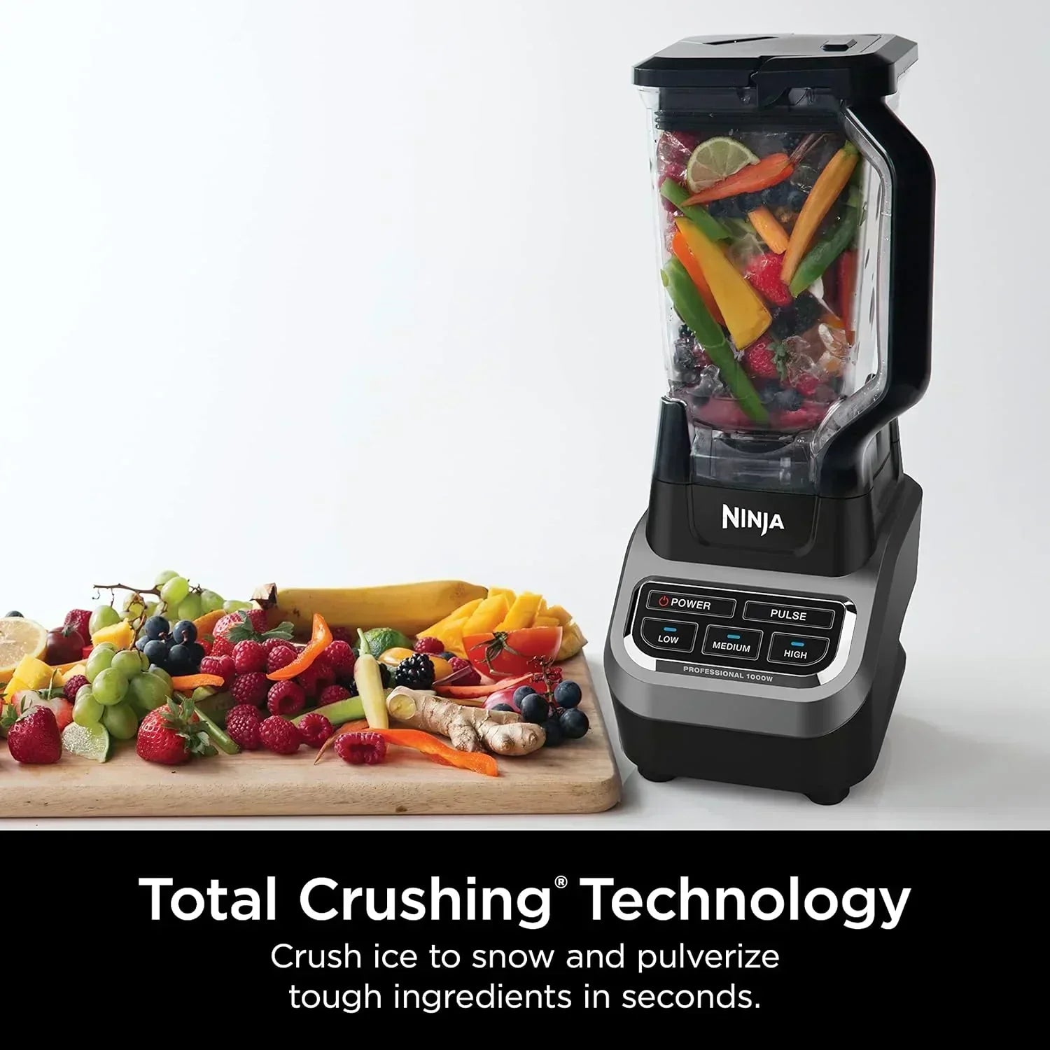 Ninja BL610 Professional 72 Oz Countertop Blender 1000-Watt Base Total Crushing Technology wourant
