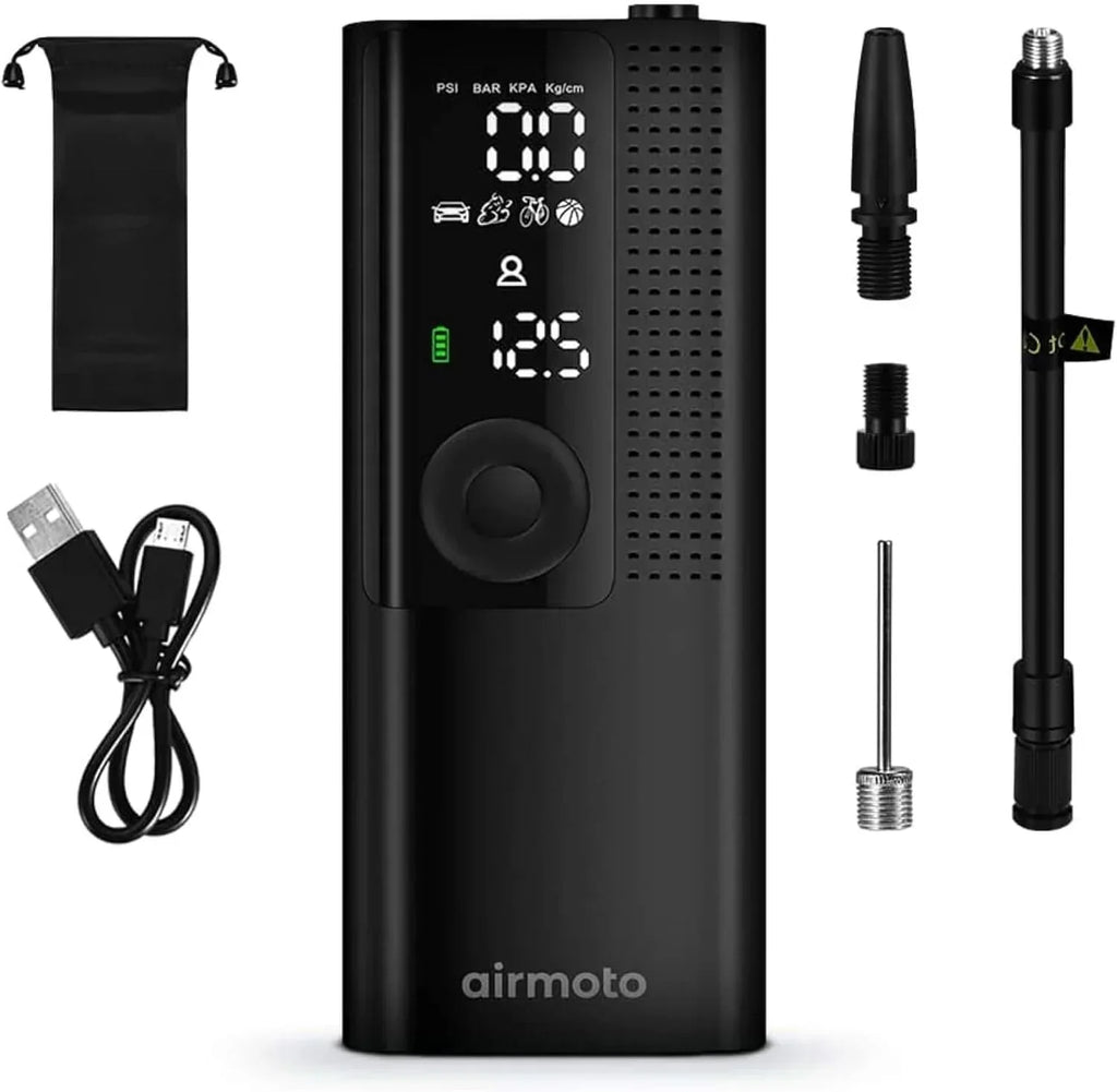 Power Kit Bundle Deal 2-Pack Tire Inflation Portable Air Compressor with Power Kit for Charging wourant