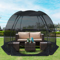 Alvantor Pop Up Screen House Gazebo with Mosquito Netting, Instant UV Resistant Sun Shelter wourant