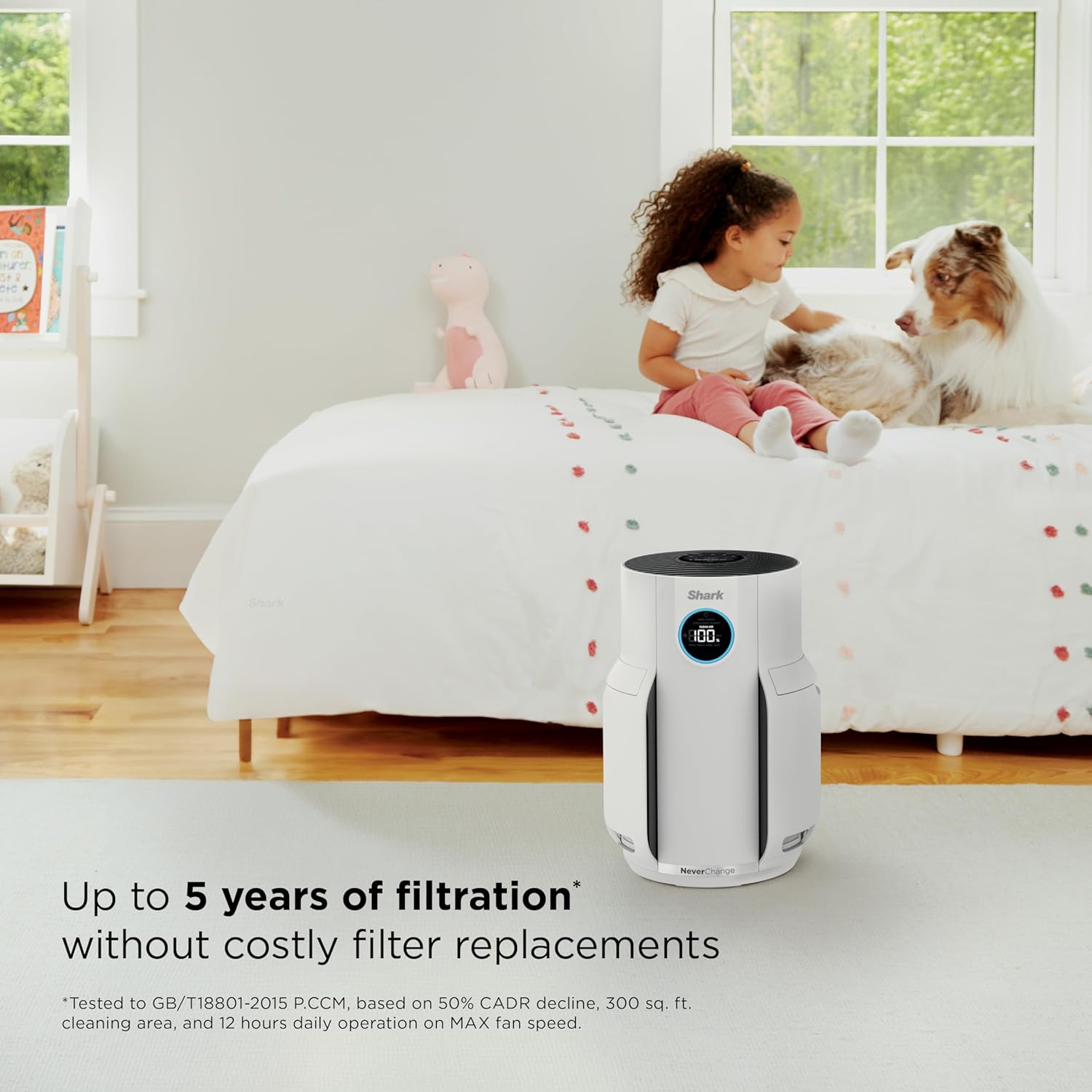 Air Purifier Compact Pro with Long-lasting HEPA Exceeding Filtration, For Pet Dander, Dust, Smoke, Allergens, Up to 250 sq. ft. wourant