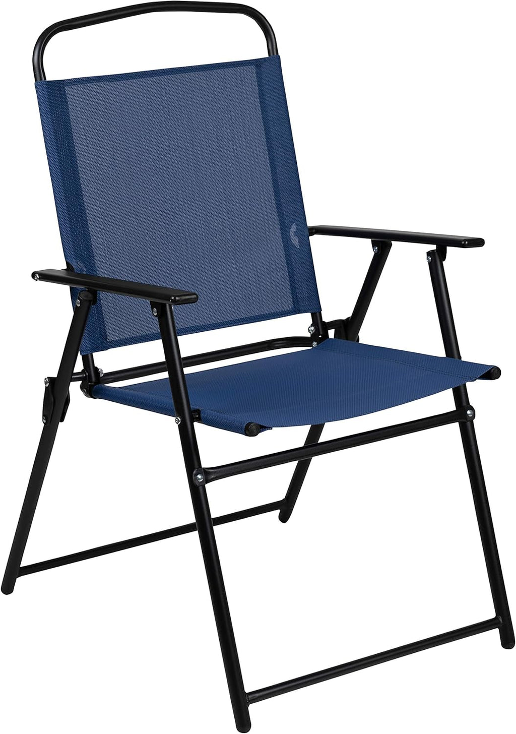EMMA + OLIVER 6 Piece Brown Patio Garden Set with Umbrella Table and Set of 4 Folding Chairs wourant