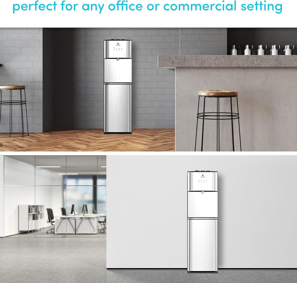 Avalon Self Cleaning Bottleless Water Cooler Water Dispenser 3 Temperature Settings wourant