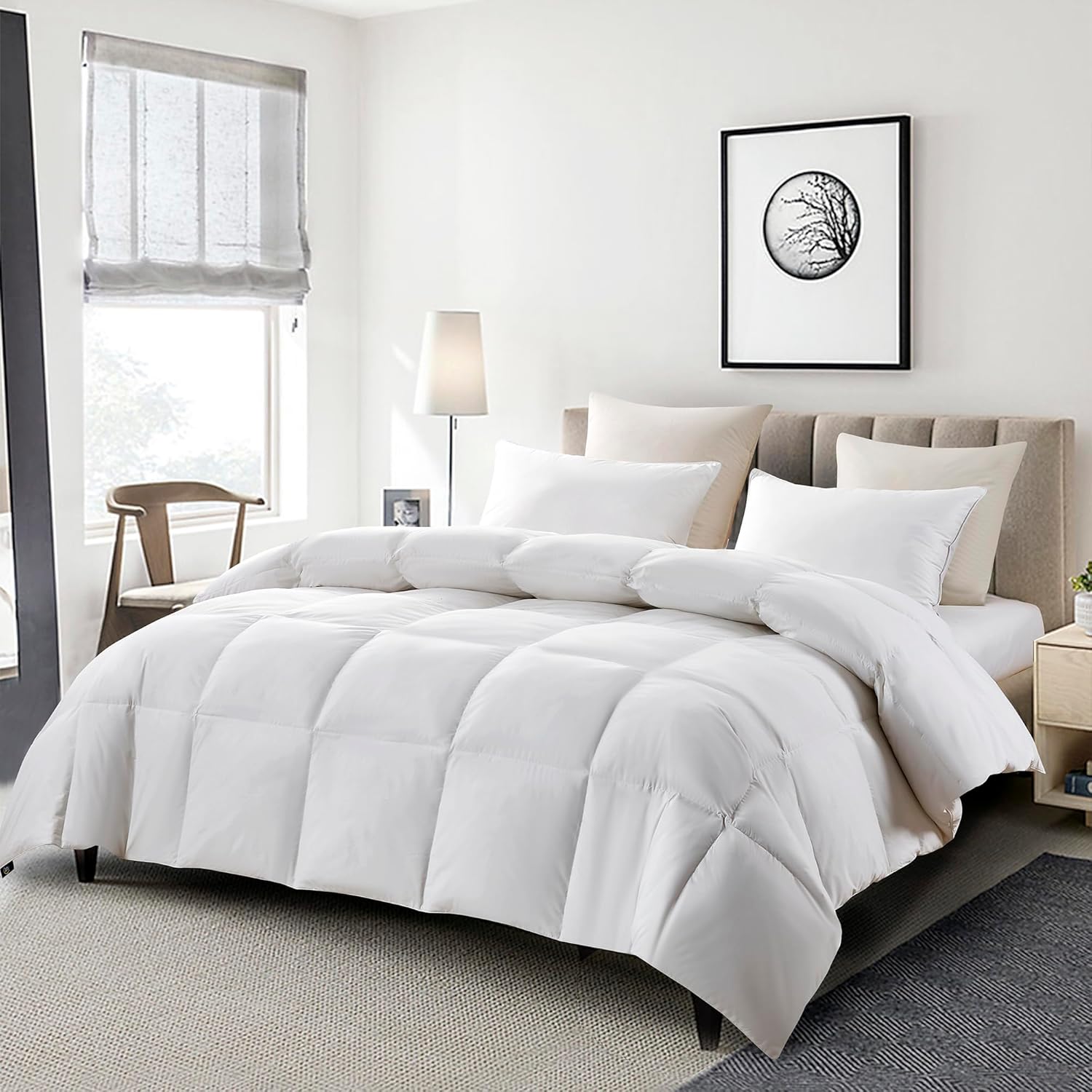 Luxury hypoallergenic duvet wourant
