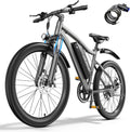Electric Bike for Adults 26" Commuter Ebikes with 7-Speed Gears 25MPH Lightweight E Bike