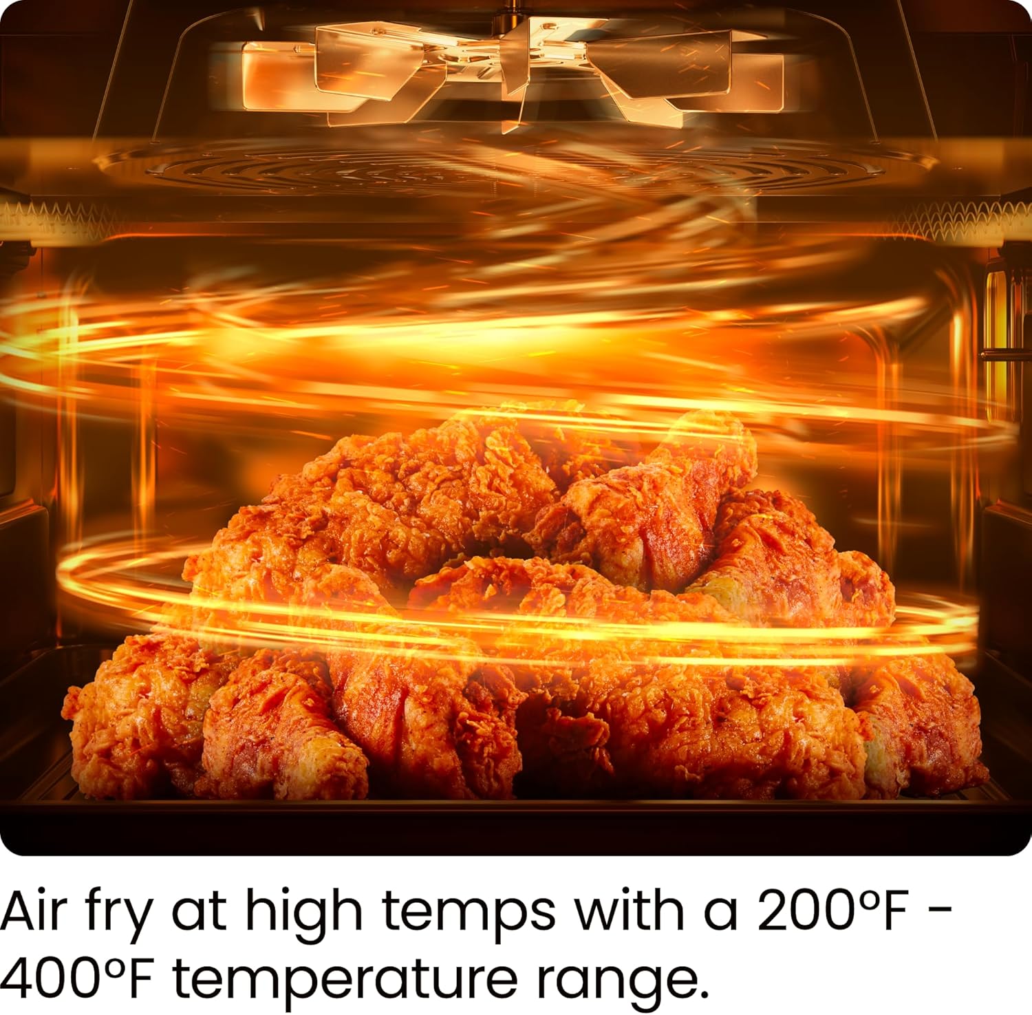 Chefman Compact 6.3-Quart Digital Air Fryer with Rotisserie, Dehydrator, and Convection Oven, 8 Touchscreen Presets wourant