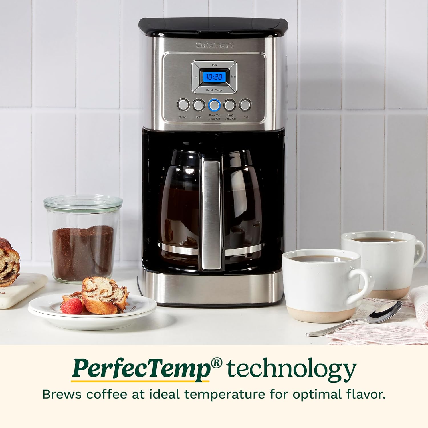 Cuisinart DCC-3200P1 Coffee Maker Fully Automatic with Brew Strength Control, 1-4 Cup Setting wourant