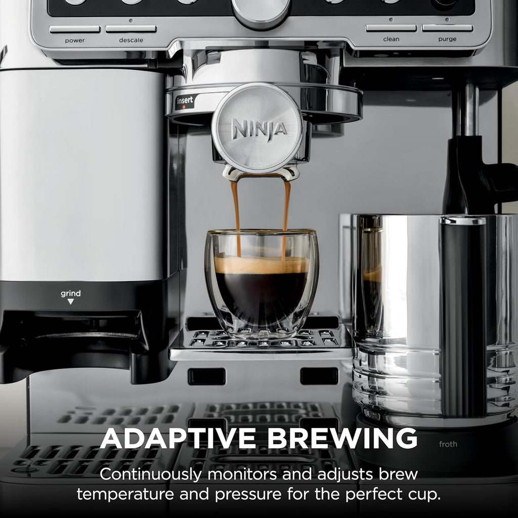 Ninja Luxe Café Pro Series, Espresso Machine, Drip Coffee, Cold Brew wourant