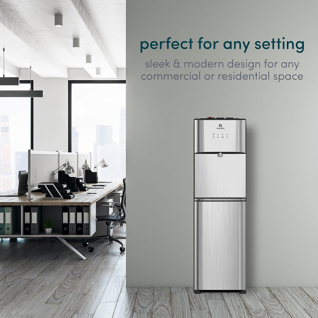Avalon Limited Edition Self Cleaning Water Cooler Water Dispenser 3 Temperature Settings wourant