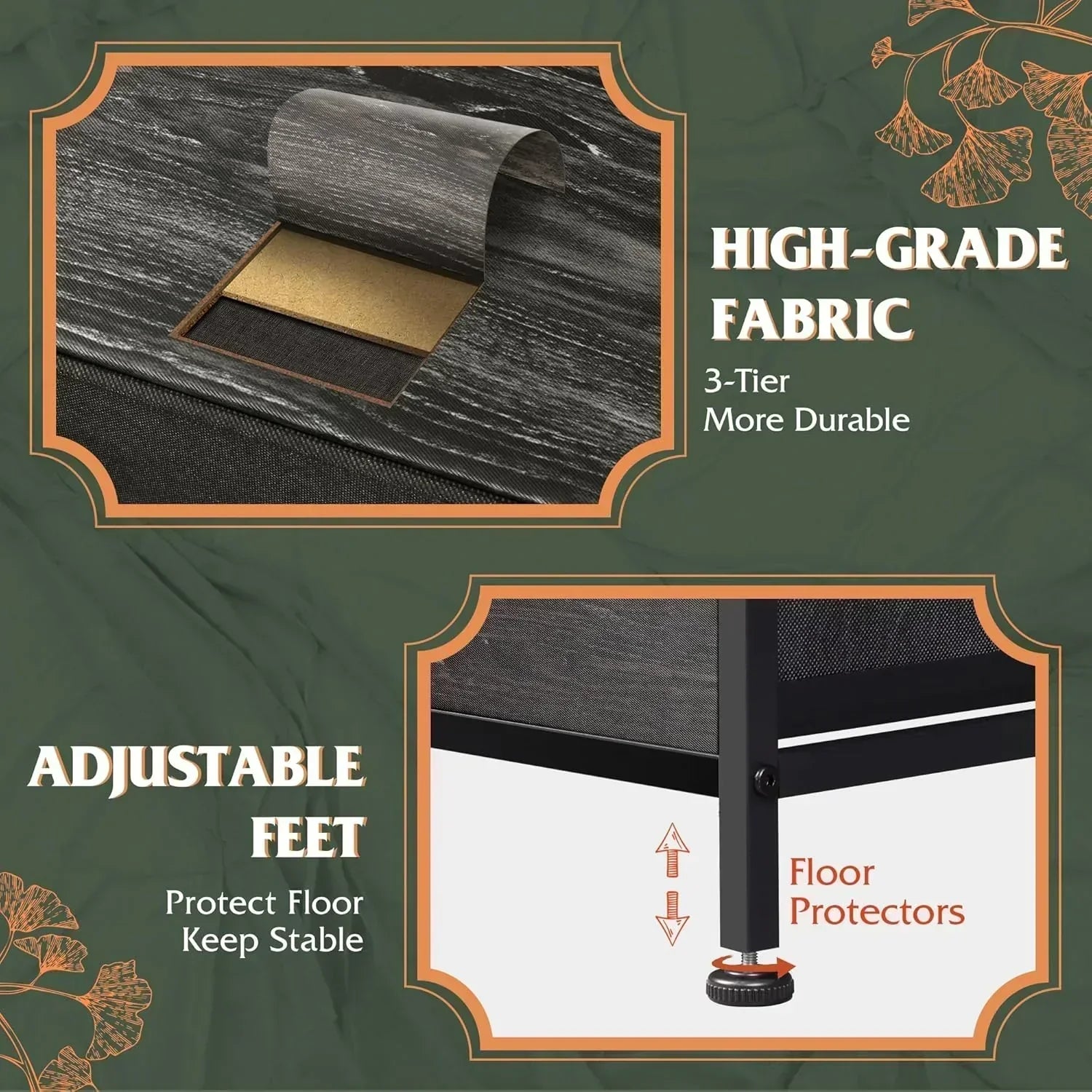 Storage Organizer Unit 11 Fabric Bins Storage Drawers Organizer Steel Frame Tall Storage Tower wourant
