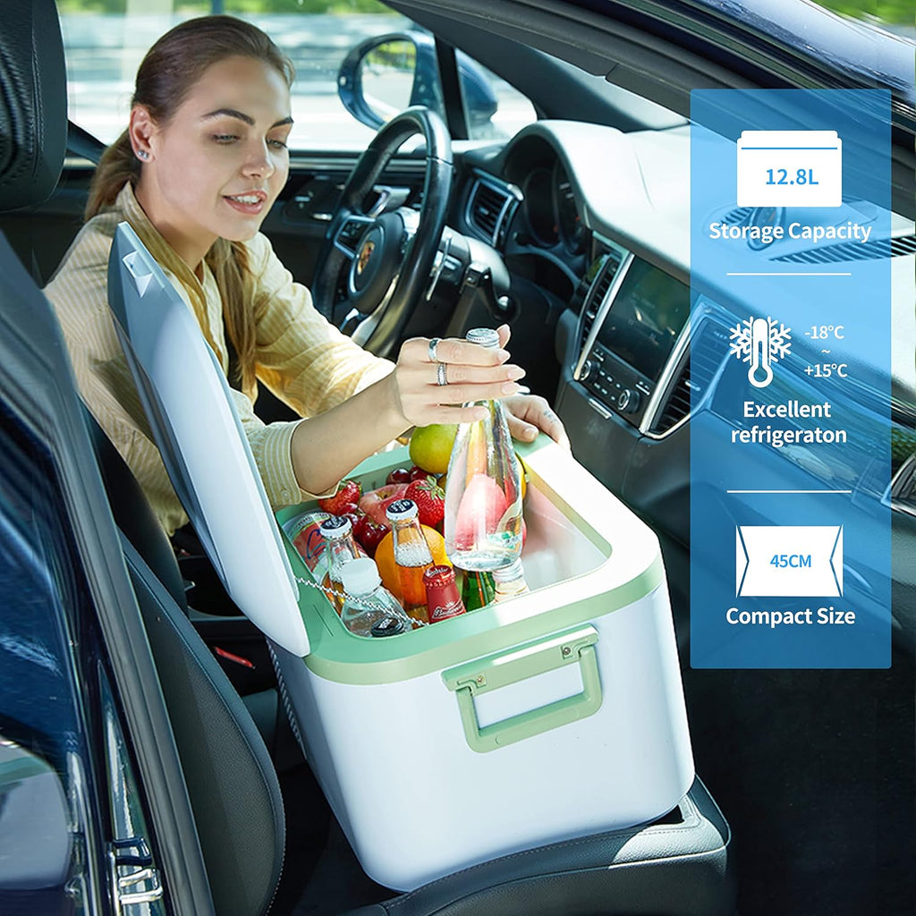 Car Fridge Portable 12 Volt Refrigerator 23 Quart (22 Liter) Freezer Compressor Cooler 12V/24V DC wourant