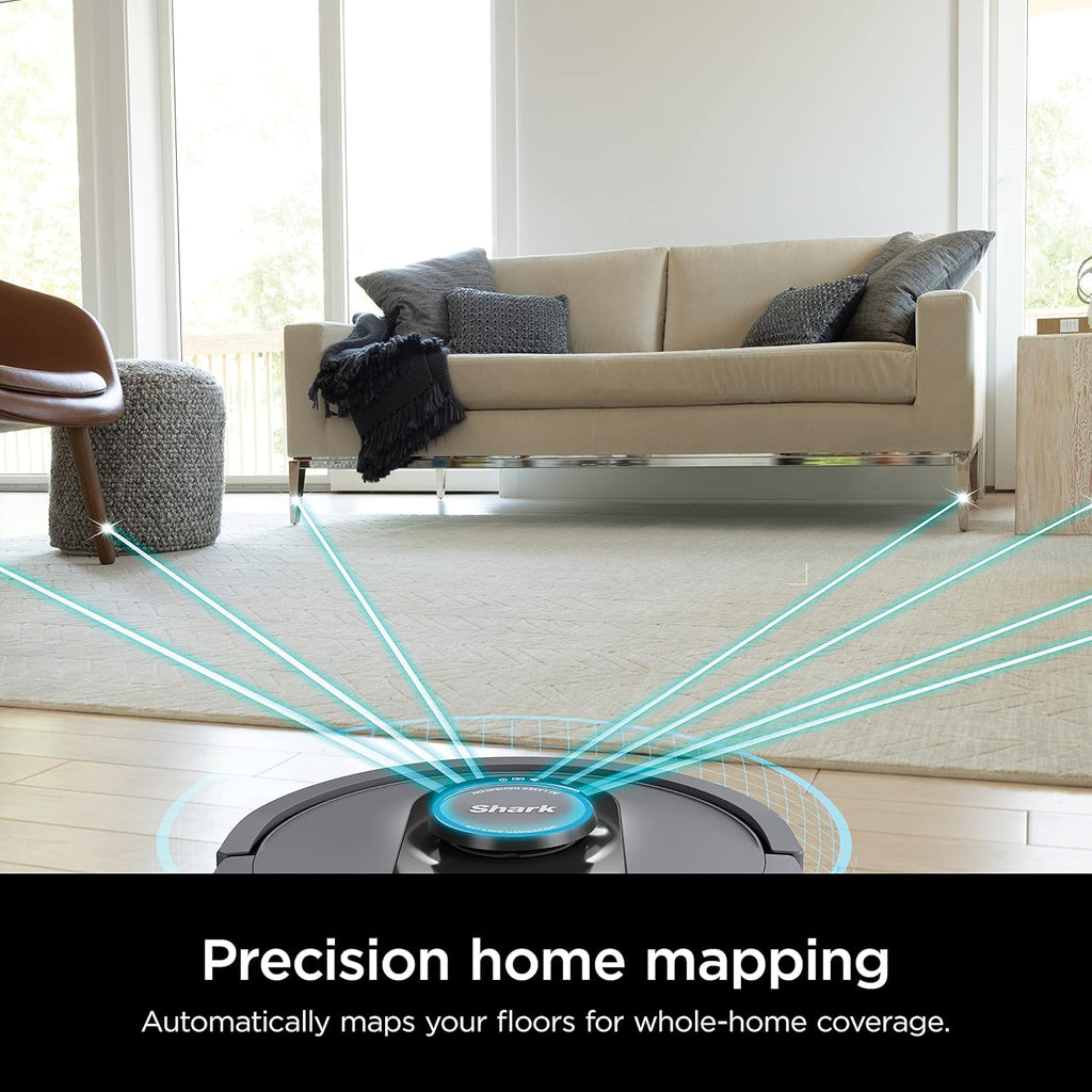 Robotic vacuum cleaner Voice Control Robot Vacuum with Matrix Clean Navigation, Home Mapping, 60-Day Capacity, XL Self-Empty Base for Homes with Pets, Carpet & Hard Floors wourant