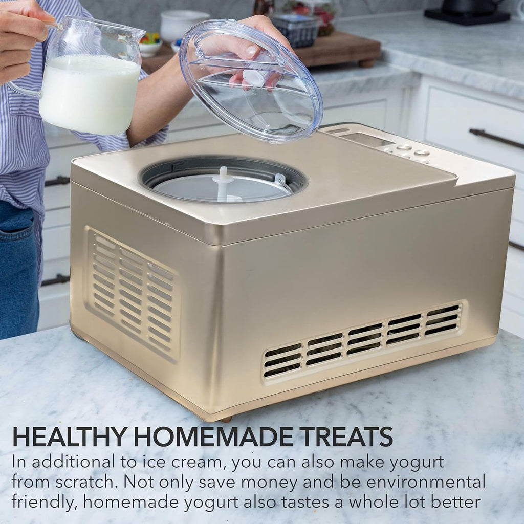 Whynter ICR-300SS 0.5-Quart Stainless Steel Rolled Ice Cream Maker With Compressor wourant
