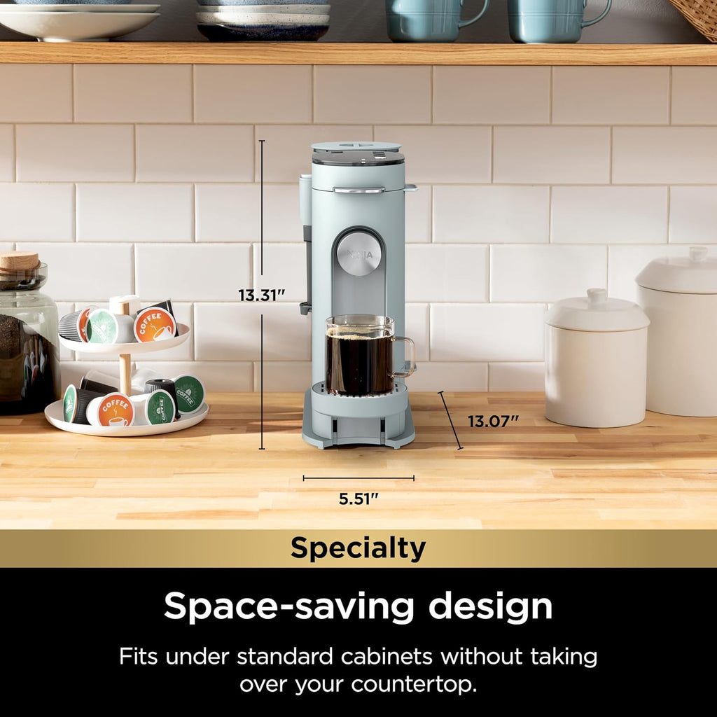 Ninja Pod & Grounds Single-Serve Coffee Maker 56-oz. Reservoir Stone PB051ST wourant
