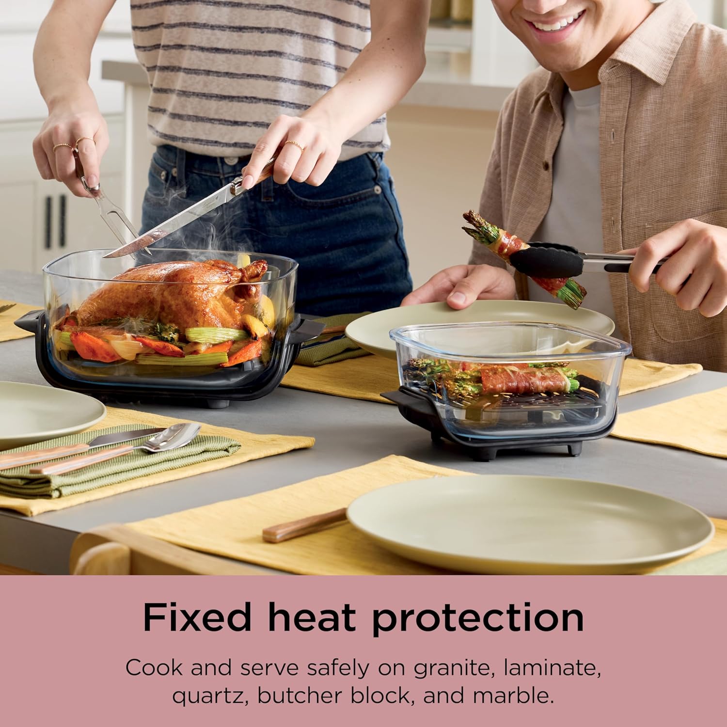 Ninja Crispi 4-in-1 Portable Glass Air Fryer Cooking System wourant