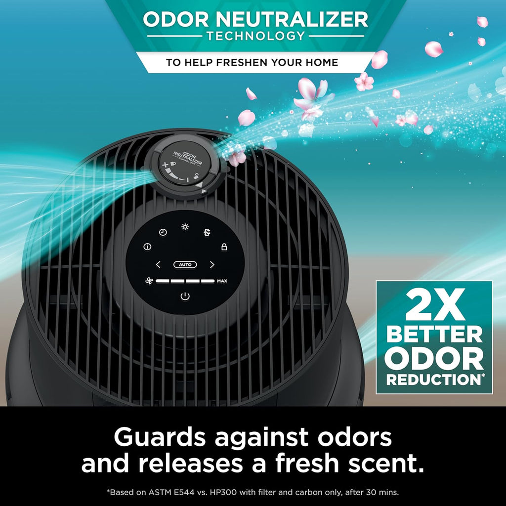 Air Purifier Compact Pro with Long-lasting HEPA Exceeding Filtration, For Pet Dander, Dust, Smoke, Allergens, Up to 250 sq. ft. wourant