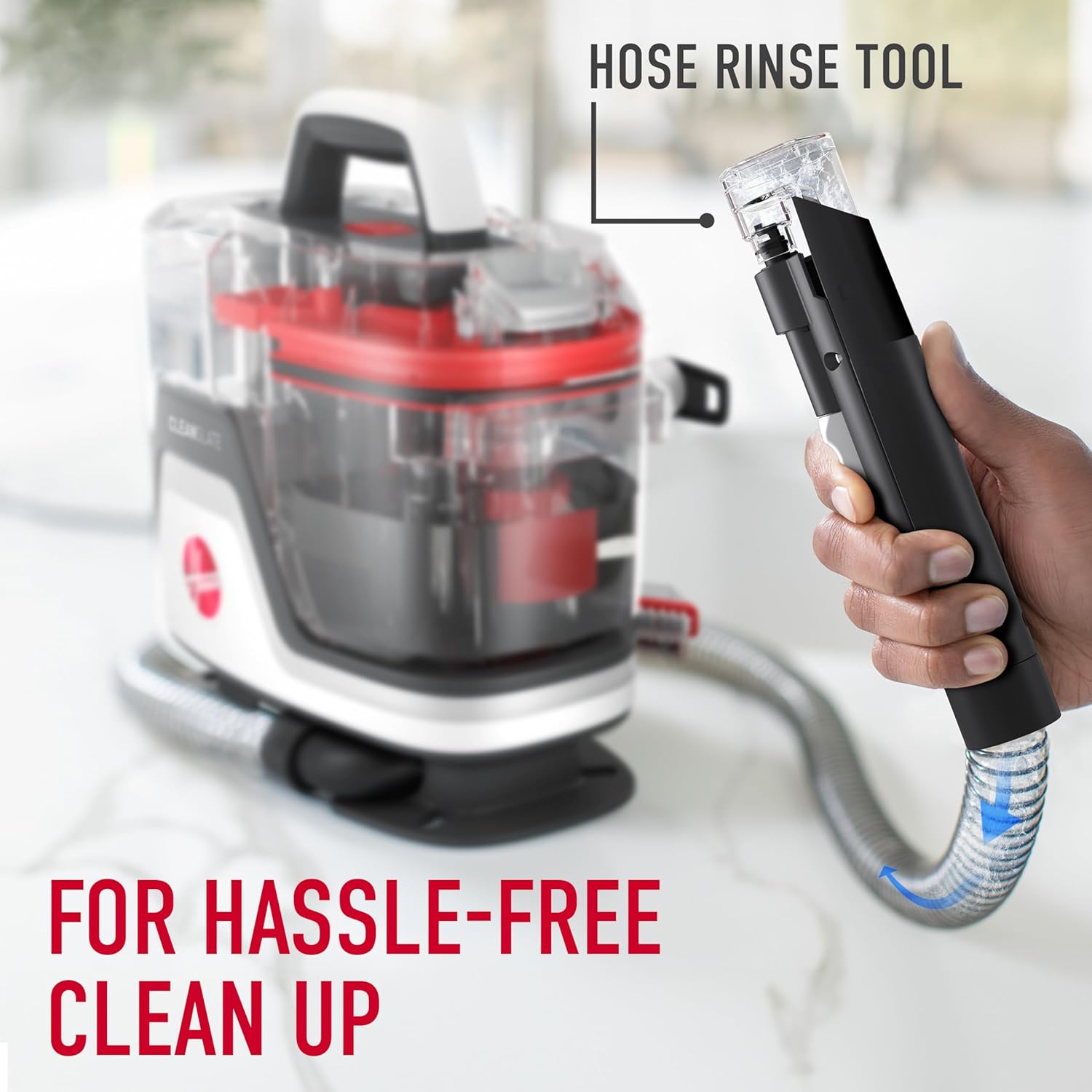 Hoover CleanSlate Plus Portable Carpet & Upholstery Spot Cleaner with Powerful Suction and Multiple Tools wourant