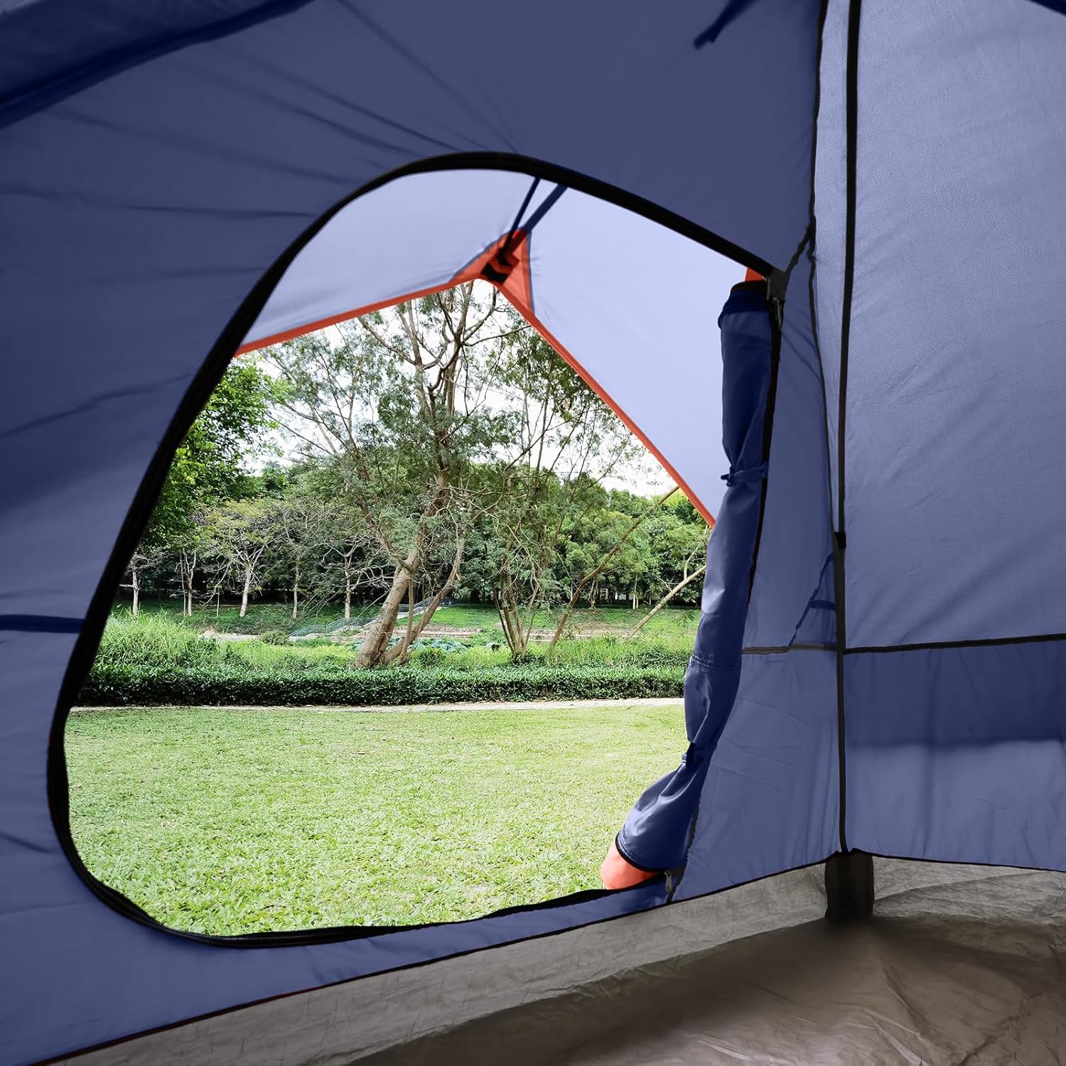 Camping Tent 2/3/4/6 Person Dome Tent Portable Camping Tent for Outdoor and Backpacking Beach wourant