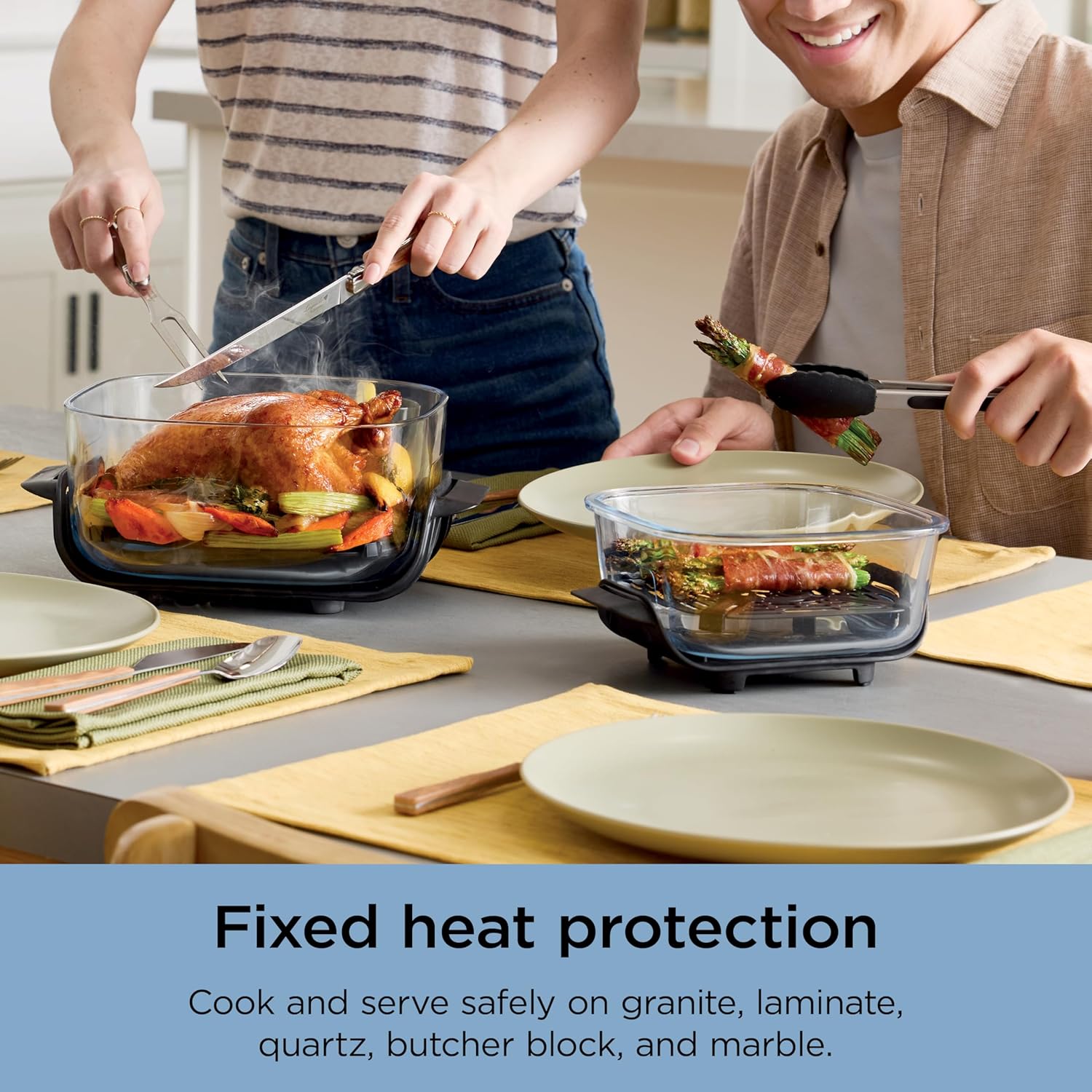 Ninja Crispi 4-in-1 Portable Glass Air Fryer Cooking System wourant