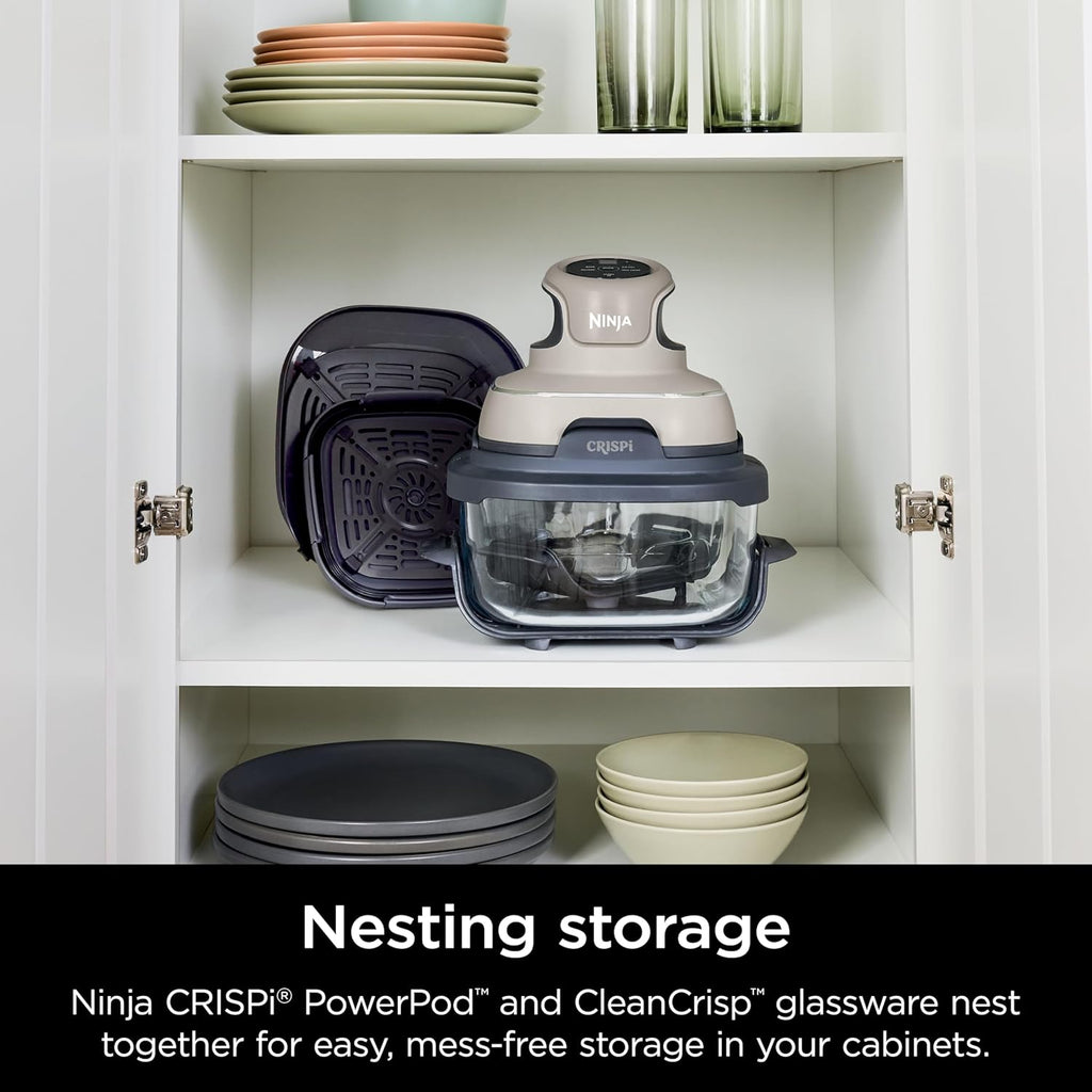 Ninja Crispi 4-in-1 Portable Glass Air Fryer Cooking System wourant