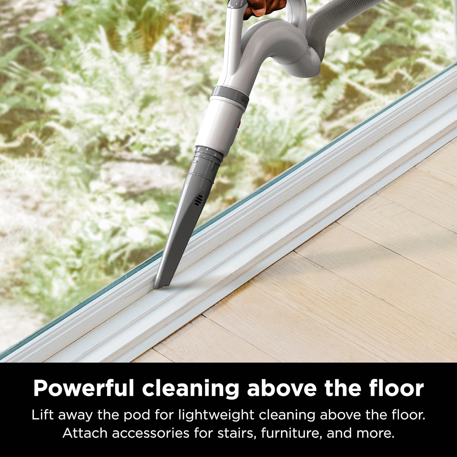 Upright Vacuum Navigator Lift-Away Deluxe with Large Dust Cup Capacity HEPA Filter Swivel Steering Upholstery Tool & Crevice Tool wourant