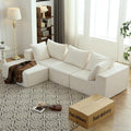 Vamcheer Modular Sectional Sofa Modern L Shaped Boneless Couch Upholstered Sectional Couches wourant