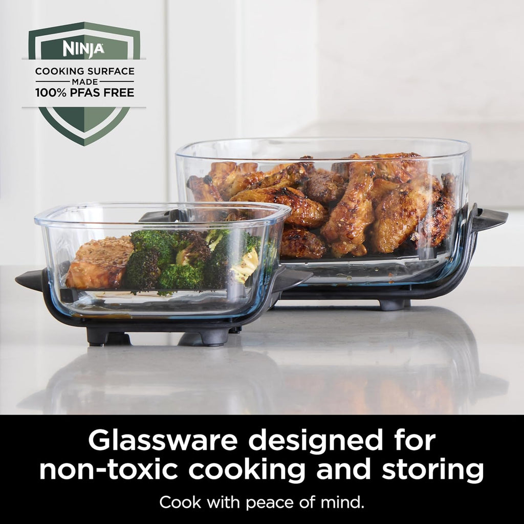 Ninja Crispi 4-in-1 Portable Glass Air Fryer Cooking System wourant