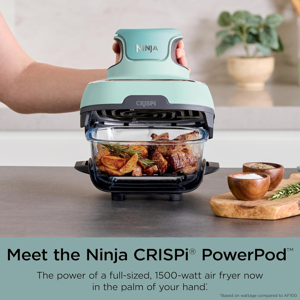 Ninja Crispi 4-in-1 Portable Glass Air Fryer Cooking System wourant